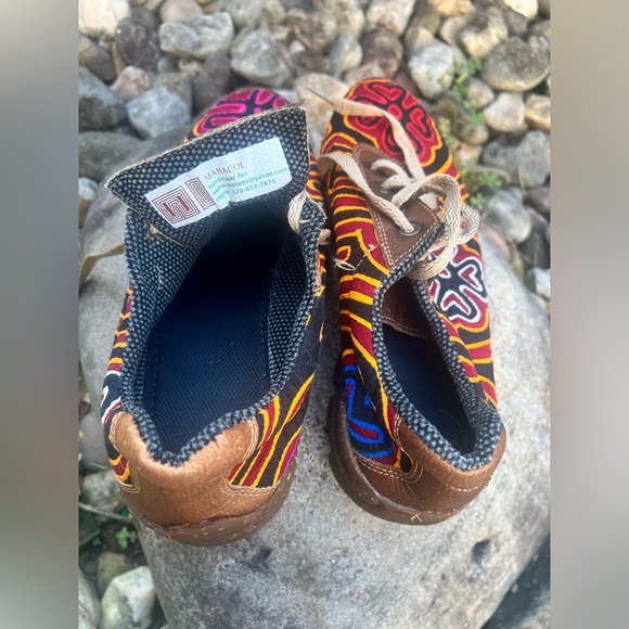 Authentic Mabacol Native Aztec colorful vibrant maximalist vegan organic 38/39 - Picture 3 of 10